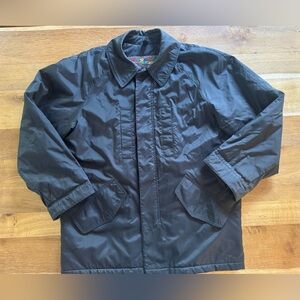 Missoni Sport Quilted Oversized Black Waterproof Coat Jacket Men’s Medium Black